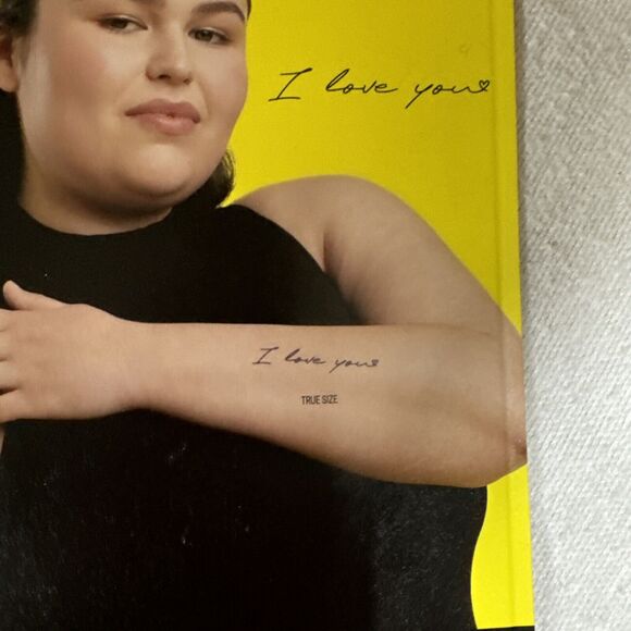 Inkbox Temporary Tattoos, Travis Barker, I Love You - Picture 2 of 3